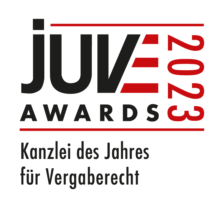 Juve Awards 2023 - "Kanzlei des Jahres für Vergaberecht"