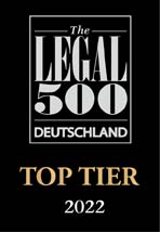 Legal500 Top Kanzlei 2022
